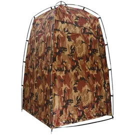vidaXL Dusch-/WC-/Umkleidezelt Camouflage