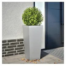 vidaXL Pflanzkübel 35x35x75 cm Verzinkter Stahl