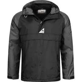 Arctic Seven Regenjacke ﻿Atmungsaktiv ﻿Outdoor Herren in Schwarz | Gr.: L