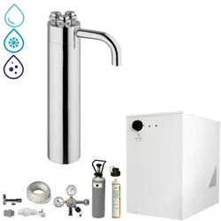 BieTal® Tafelwassergerät BieTal BT-30U Kühlung Schanksäule Puls 335 Filter 6Kg CO2