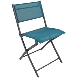 VCM Gartenstuhl Sumila klappbar 45 x 46 x 79 cm türkis 4 St.