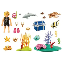 Playmobil Family Fun Geschenkset Schatztaucherin 70678