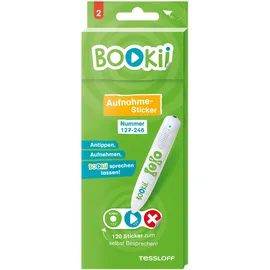 Tessloff BOOKii Aufnahme-Sticker neutral Paket 2 120 Stück