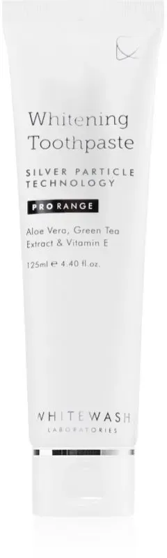 Whitewash Professional bleichende Zahncreme mit Silberartikeln 125 ml