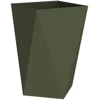 VidaXL Pflanzkübel 50 x 50 x 75 cm Olive