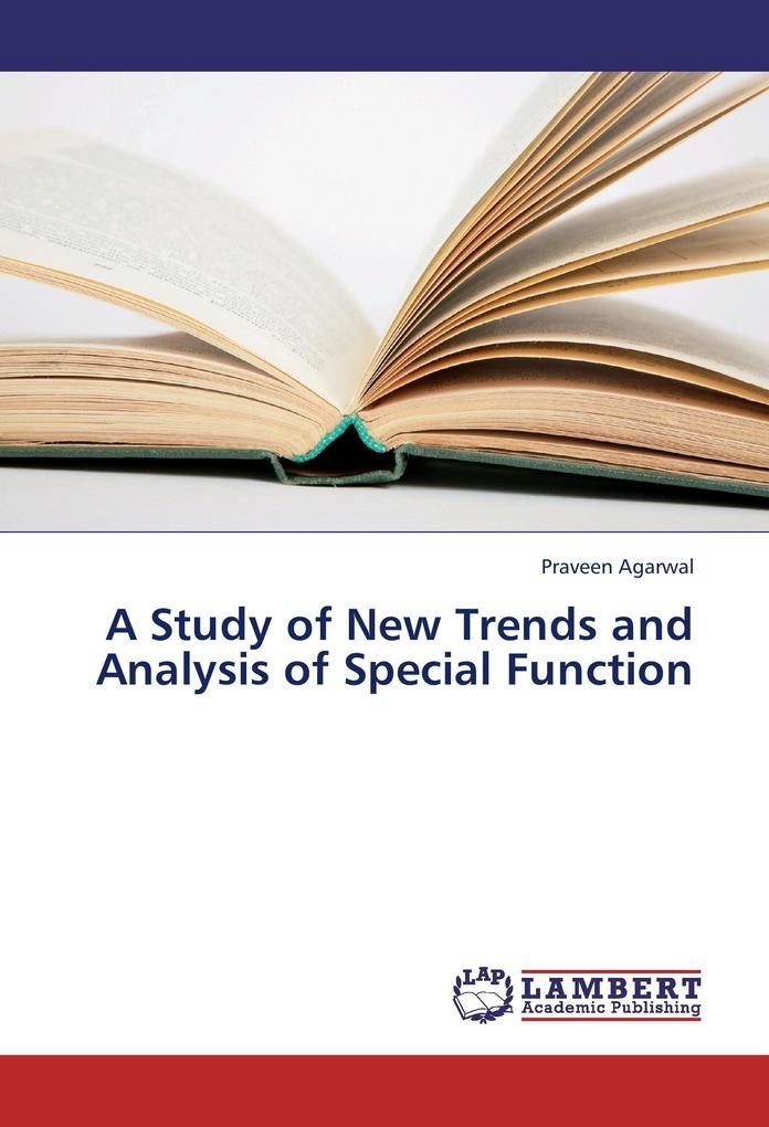 A Study of New Trends and Analysis of Special Function: Buch von Praveen Agarwal