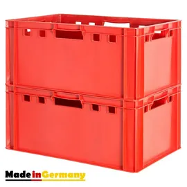 TSGPS Fleischkiste E3 60 x 40 cm 2-tlg. rot