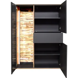 Mäusbacher Highboard 101 x 147 x 42 cm grau