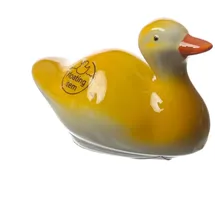 MARELIDA Teichdeko Schwimmente Ente Dekofigur für Teich Wasserschale L: 9,3cm