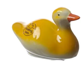 MARELIDA Teichdeko Schwimmente Ente Dekofigur für Teich Wasserschale L: 9,3cm