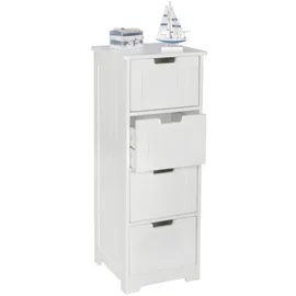 KADIMA DESIGN Badkommode Landhausstil 30x30x83 weiß