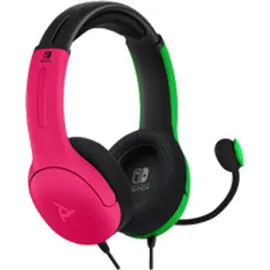 PDP LVL40 Wired Stereo Gaming Headset für Nintendo Switch pink/grün