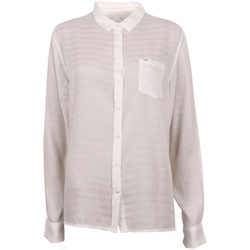 Lee Damen Bluse Ultimate Weiß Cotton L