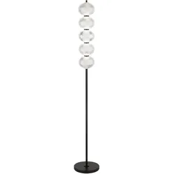 Globo LED-Stehlampe Aida Alu, Eisen, Stahl & Metall