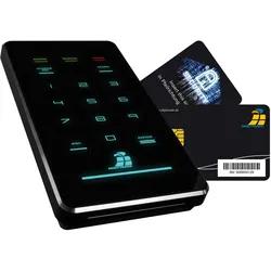 DIGITTRADE HS256 S3 externe Festplatte 2TB SSD, 256-Bit AES Hardware Verschlüsselung, 2- Faktor Authentisierung mit Smartcard und PIN Eingabe