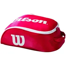 Wilson Unisex – Erwachsene Tour IV Shoe Bag RDWH Tennis, Red/White, One Size