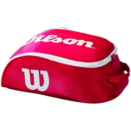 Wilson Unisex – Erwachsene Tour IV Shoe Bag RDWH Tennis, Red/White, One Size