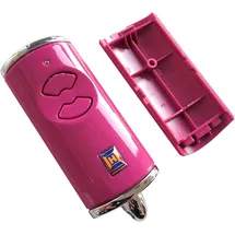 Hörmann Handsender Cover HSE2BS Lila Purple Optik Leer Gehäuse ohne Batterie ohne Platine Ersatzteil Ober- und Unterschale