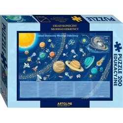 Artglob Puzzle 200 – Sonnensystem (200 Teile)