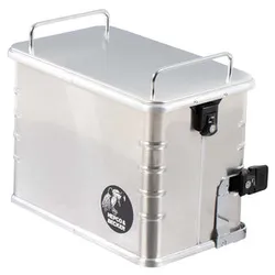 Seiten-Koffer Alu Standard 40 Liter silber