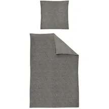 IRISETTE Mink 8835 Meliert Grau 135 x 200 cm + 2 x 80 x 80 cm