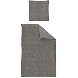 IRISETTE Mink 8835 Meliert Grau 135 x 200 cm + 2 x 80 x 80 cm