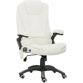 Vinsetto Gaming-Stuhl Weiß/Schwarz 74 cm