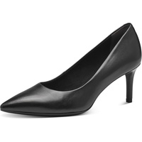 TAMARIS Damen Pumps Leder Stilettoabsatz; BLACK/schwarz; 40 EU