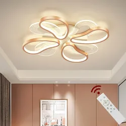 Eurotondisplay LED Deckenlampe 2139-4MS 60cm rosagold lackierte Metallrahmen Fernbedienung Lichtfarbe/Helligkeit einstellbar