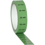 Showgear Markierungsband Indikatorband Grün 25 m 25 mm