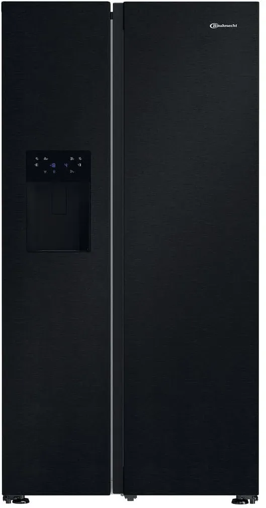 SBSIWE90 Side-by-Side Kühl-/ Gefrierkombination 375 l / 203 l 328 kWh NoFrost 1790 mm x 910 mm  (Schwarz) (Versandkostenfrei)