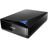 ASUS BW-16D1H-U Pro externer Blu-Ray Brenner (12x BD-R, 16x DVD±R, 12x DVD±R DL, 5x DVD-RAM, USB 3.0) inkl. Cyberlink PowerDVD 12 & Power2Go 8, schwarz