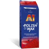 Dr. Wack - A1 Polish & Wax 250 ml - Autopolitur & Autowachs in einem - Zuverlässige Kratzer-Entfernung - Verbesserter Schutz & Glanz - für alle Lackarten - Hochwertige Autopflege