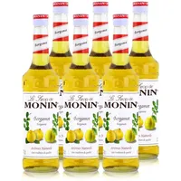 Monin Sirup Bergamot 700ml - Cocktails Milchshakes Kaffeesirup (6er Pack)