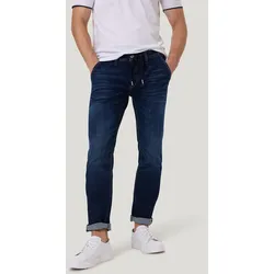 Regular-fit-Jeans "RAVI", Herren, Gr. 38, Länge 32, dunkelblau fashion, Denim/Jeans, Obermaterial: 98% Baumwolle, 2% Elasthan, PIONEER AUTHENTIC JEANS, unifarben, casual, regular fit knöchellang, Jeans, im Five-Pocket Style