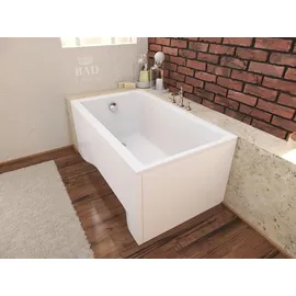 Badland CAPRI Rechteckbadewanne 100 x 70 cm (UBA147ARA2V-01)
