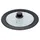 ELO Universaldeckel UNIVERSAL, Schwarz - Transparent - Carbonstahl - Glas - mit Dampfablass