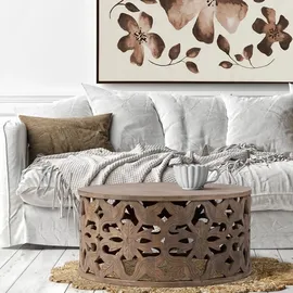 WOMO-DESIGN Dschidda Braun Mangoholz 100 x 45 cm