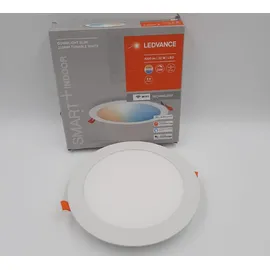LEDVANCE Smart+ WiFi LED-Einbauleuchte Downlight Slim TW Weiß Ø 22,5 cm