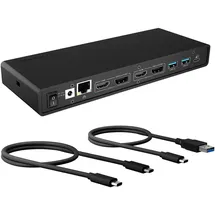 Icy Box IB-DK2245AC, USB-C 3.0 13-in-1 USB 3.0 Type-A + Type-C® Dock mit PD 65 W