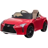 Homcom Kinderauto von Lexus rot