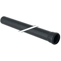 Geberit Silent-Pro Rohr mit Muffe Außendurchmesser 75mm, Länge 200cm