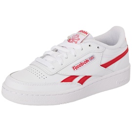 Reebok Unisex Club C Revenge Sneaker, FTWR White Vector Red FTWR White, 43 EU