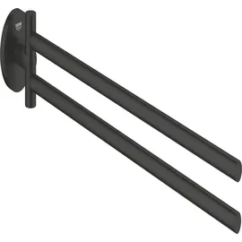 Grohe Start Handtuchhalter 2-armig Schwarz 411832430