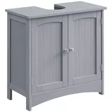 VASAGLE Waschbeckenunterschrank 30 x 60 x 60 cm Grau