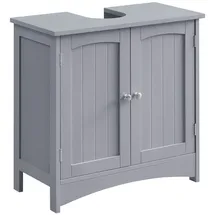 VASAGLE Waschbeckenunterschrank 30 x 60 x 60 cm Grau