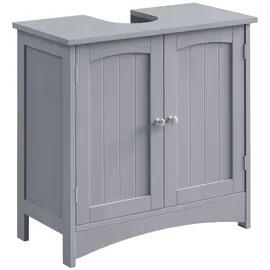 VASAGLE Waschbeckenunterschrank 30 x 60 x 60 cm Grau