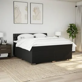 vidaXL Boxspringbett 180 x 200 cm Schwarz