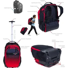 Elephant Gin Hero Signature 2-Rollen 67 cm / 78 l rot/schwarz