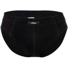 S.Oliver Basic Slip schwarz L 7er Pack